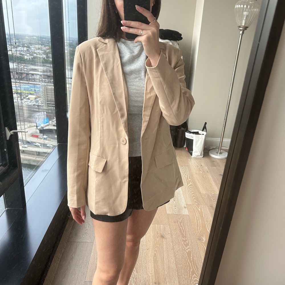 Tan Blazer